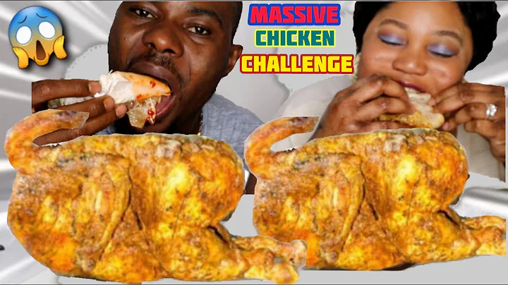 2 × BIGGEST CHICKEN SPEED EATING CHALLENGE | MASSIVE CHICKEN EATING COMPETITION | AFRICAN FOOD