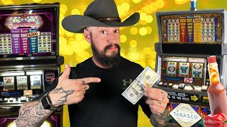 $100 in Classic TABASCO 🌶️ 4X Diamond 💎  Slot Machines!  🎰 High Volatile classic slots ⭐️ Live play! screenshot 4