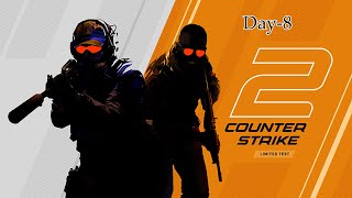 Counter Strike 2 Gameplay || Day-8 of 30 Day CS2 Challenge ||