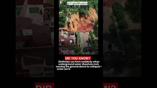 Terrifying Sinkholes Swallowed By The Earth