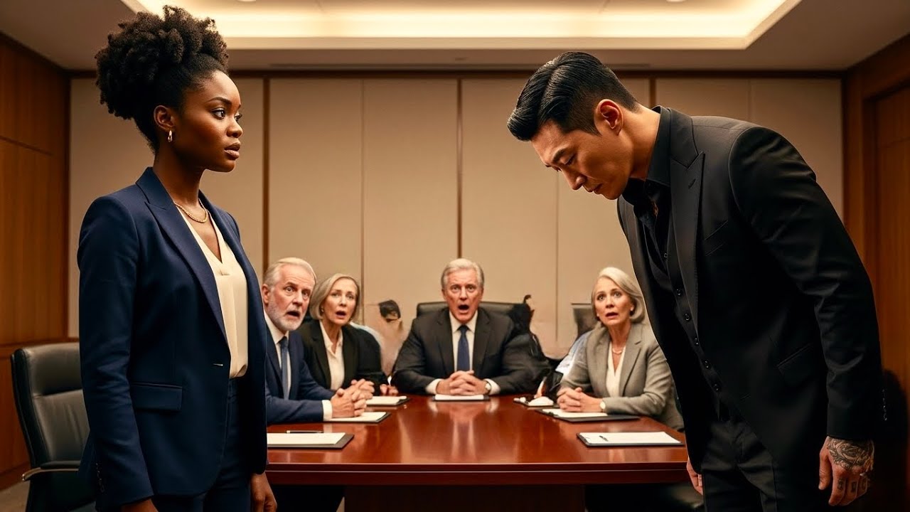 The Board Fired the Only Black Woman in the Room—Then the Korean CEO Walked In and Bowed to Her