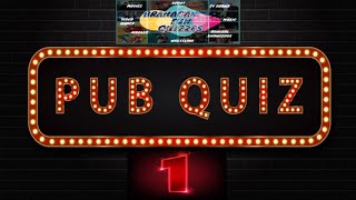 Pub Trivia Quiz #1