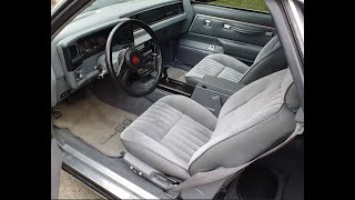 SS Monte Carlo - El Camino Bucket Seat Upholstery Install (G Body)