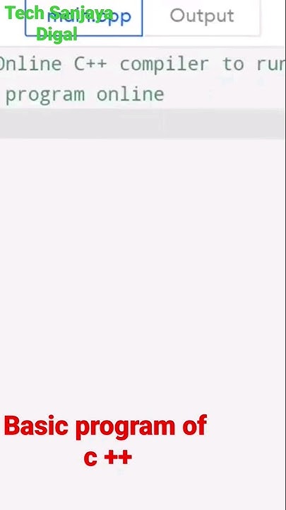 basic program of c ++#programminghow to write c++ program, basic c++ ...