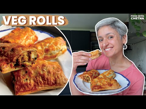 BEST VEG ROLLS  Delicious Vegetable Rolls with Cheese  Paneer  Food with Chetna