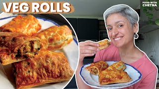 BEST VEG ROLLS | Delicious Vegetable Rolls with Cheese & Paneer | Food with Chetna