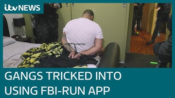 Criminals worldwide tricked into using FBI-run messaging app | ITV News