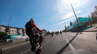 🚨ДИКОЕ ЗАКРЫТИЕ МОТО🏍 СЕЗОНА  БЕСПРЕДЕЛ🚨 В КИЕВЕ