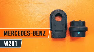 Montage Wissermotor vóór en achter MERCEDES-BENZ 190: videotutorial