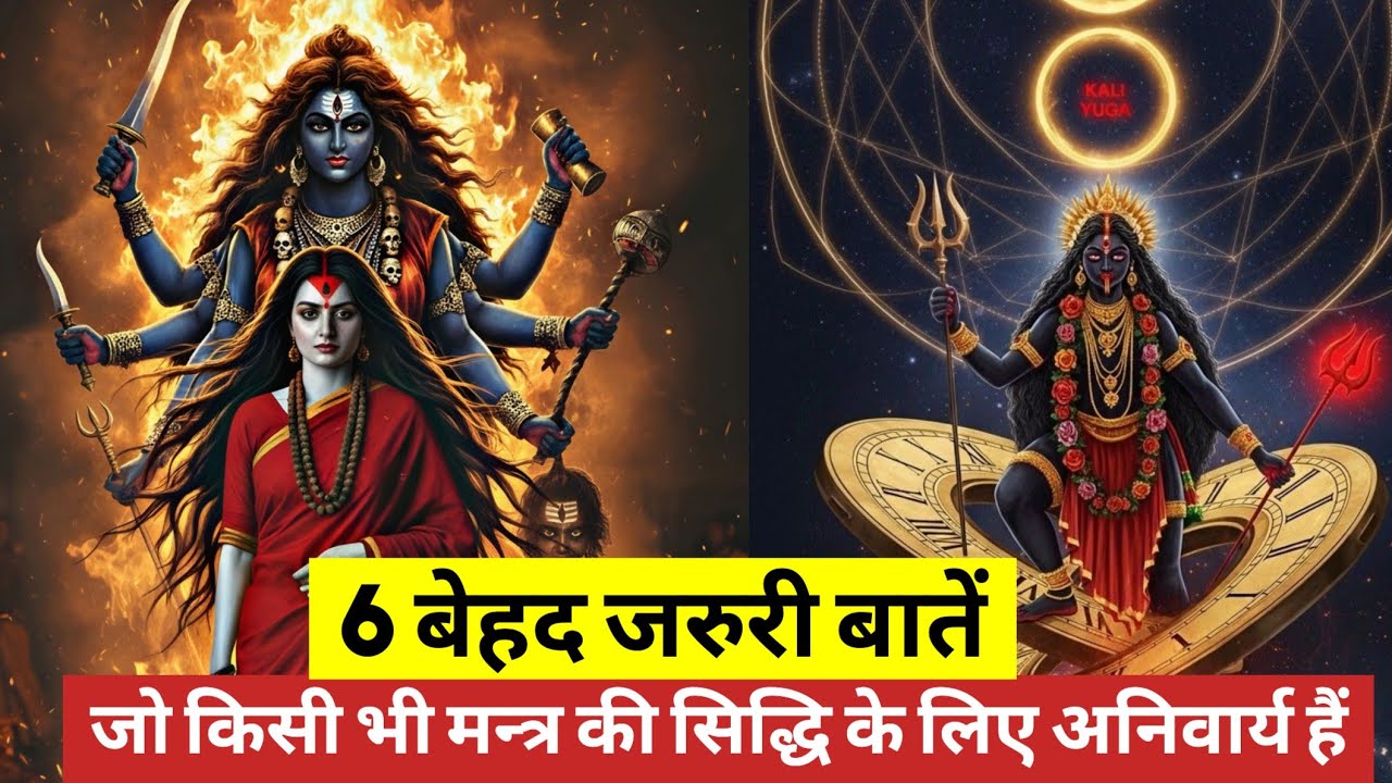 6 बेहद जरुरी बातें किसी भी मंत्र सिद्धि के लिए अनिवार्य : Maa Kali Mantra : Maa Ka Ashirwad 