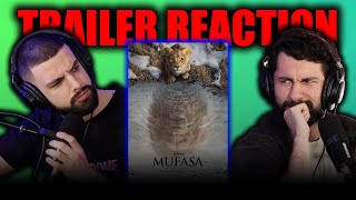 MUFASA: THE LION KING (2024) TRAILER REACTION!