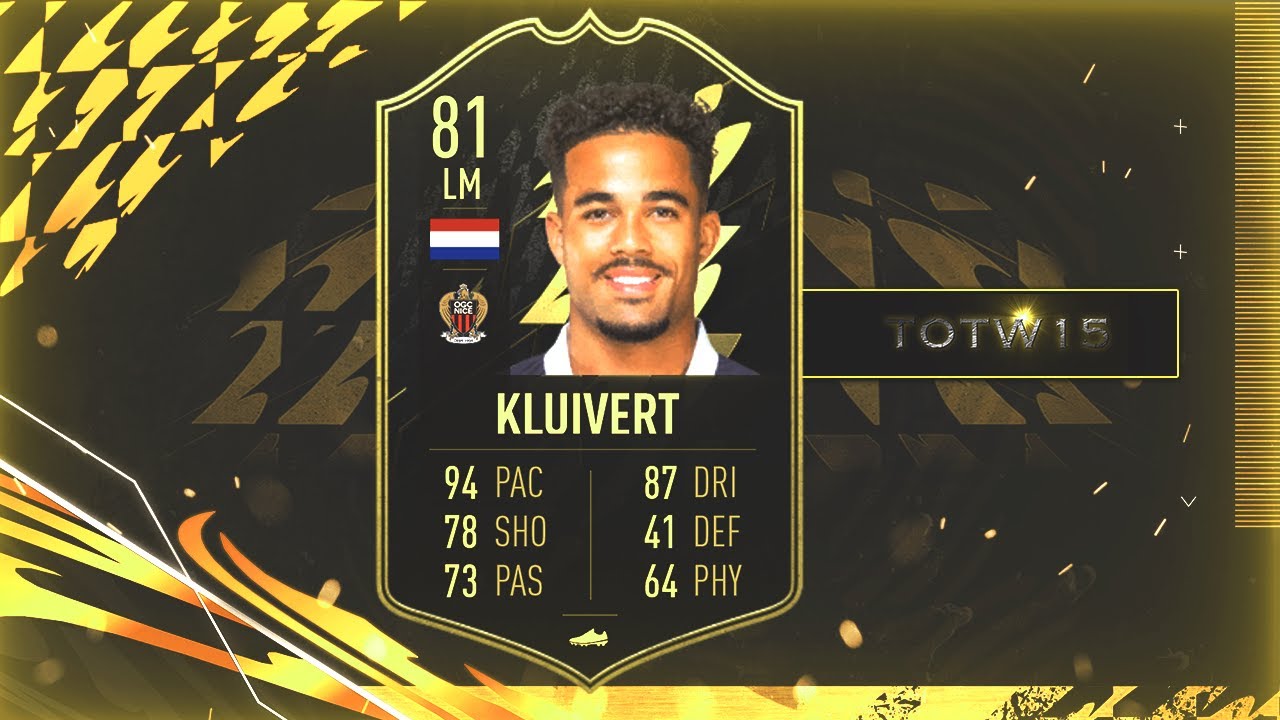 💥 81 Justin Kluivert 💥 👏🏼TOTW15 👏🏼  ⚽️ FIFA 22 Ultimate Team ⚽️