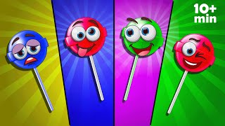 Four Lollipops Song + Potty Song | Nursery Rhymes & Kids Songs