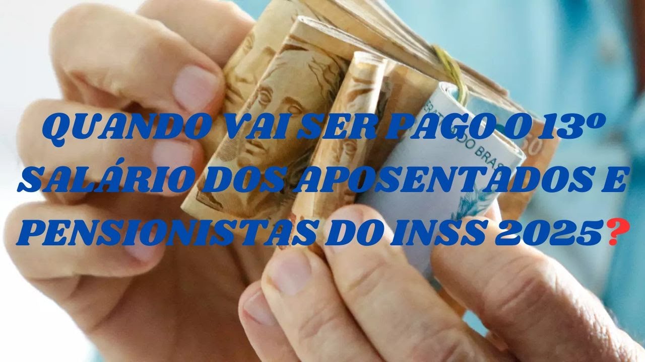 Quando vai ser pago o 13º salário dos aposentados e pensionsitas do ...