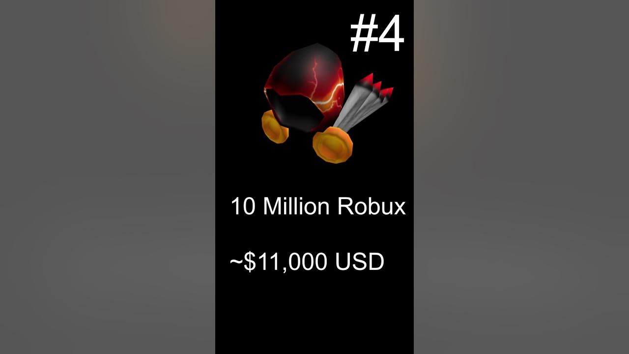 What is the most expensive item in roblox? Part 1 YouTube