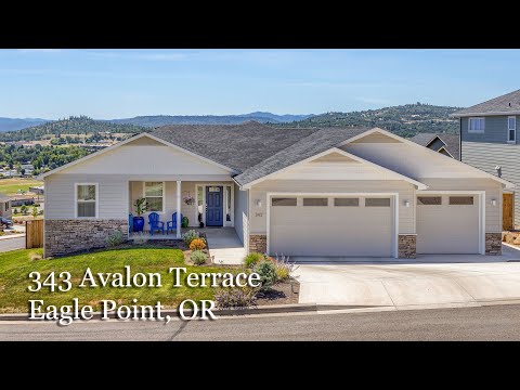 343 Avalon Terrace, Eagle Point, OR home video tour