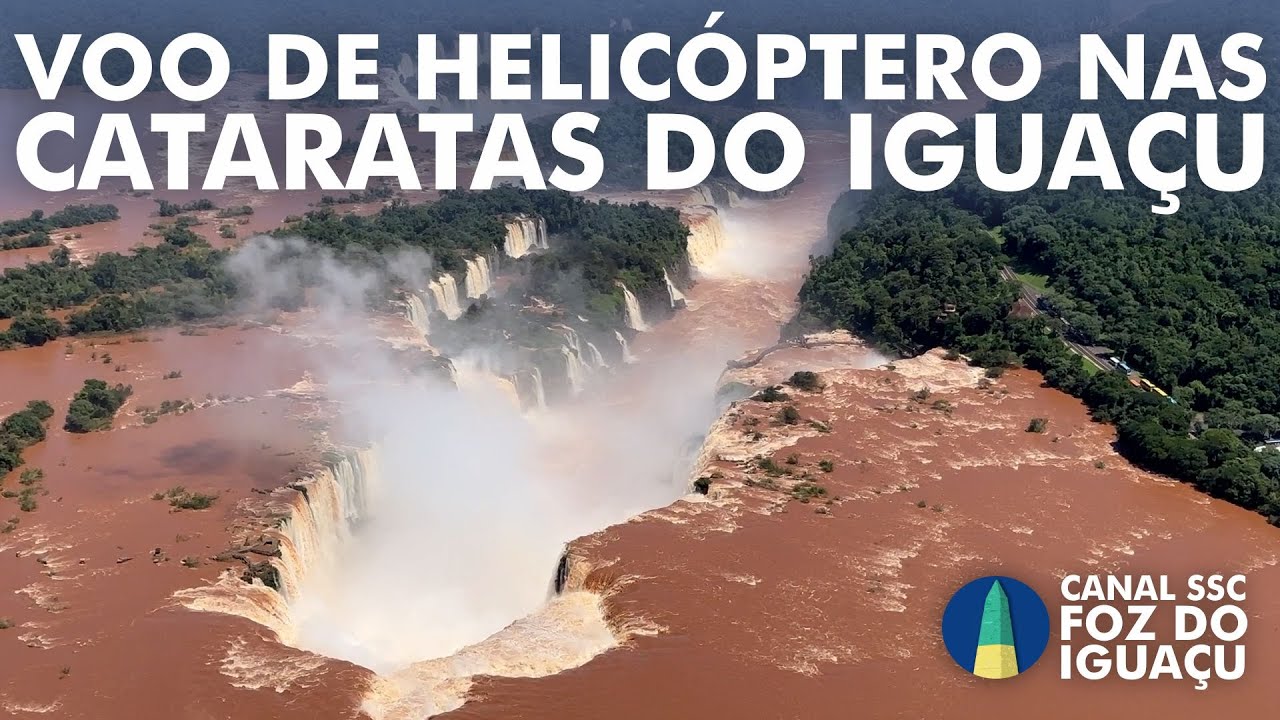 Conheça as Cataratas do Iguaçu por um Voo de helicóptero!