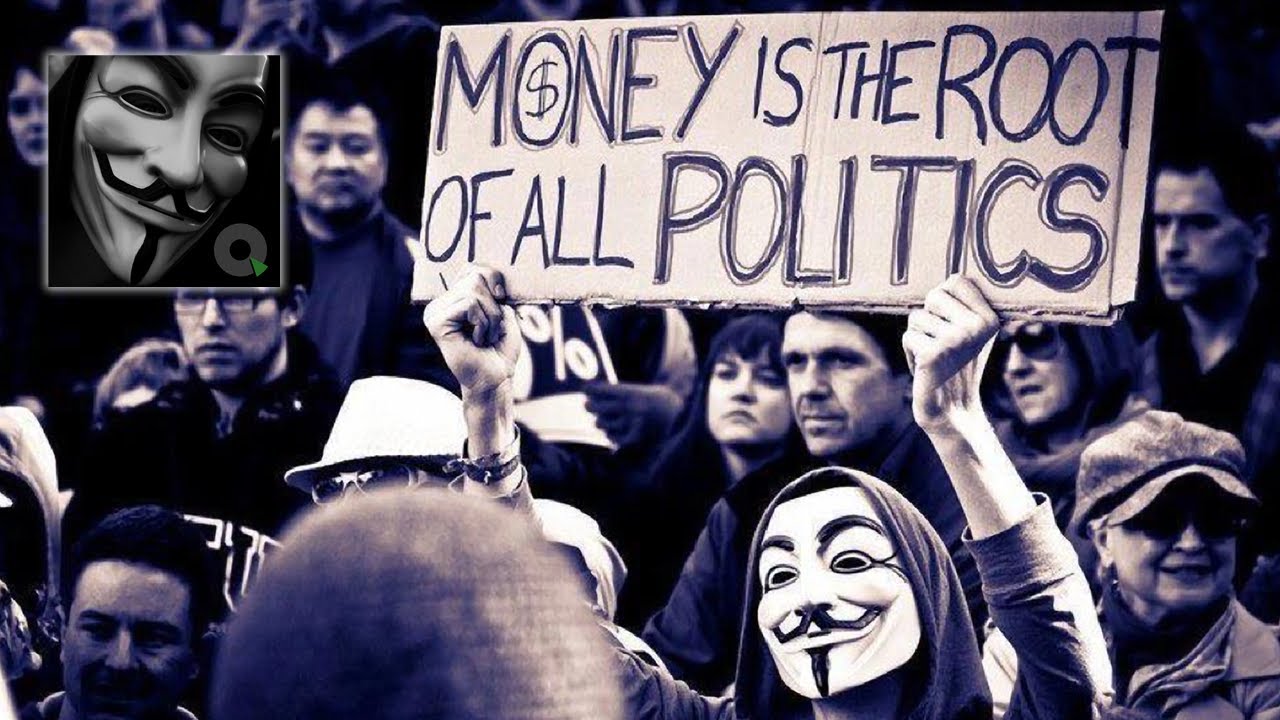 Anonymous ~ America's Incredibly Skewed distribution of Wealth