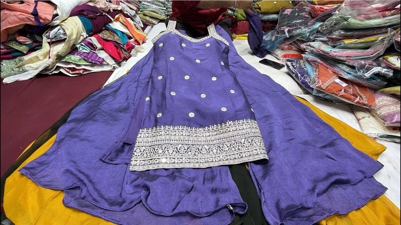 chickpet Bangalore wholesale designer kurtis||Single piece courier available 