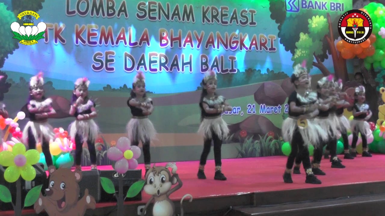 Juara 1 Lomba Senam Kreasi TK Bhayangkari Se-Daerah Bali