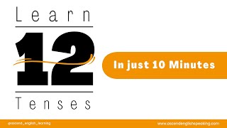 Learn 12 tenses in Just 10 Minutes | English Grammar | Tenses screenshot 3