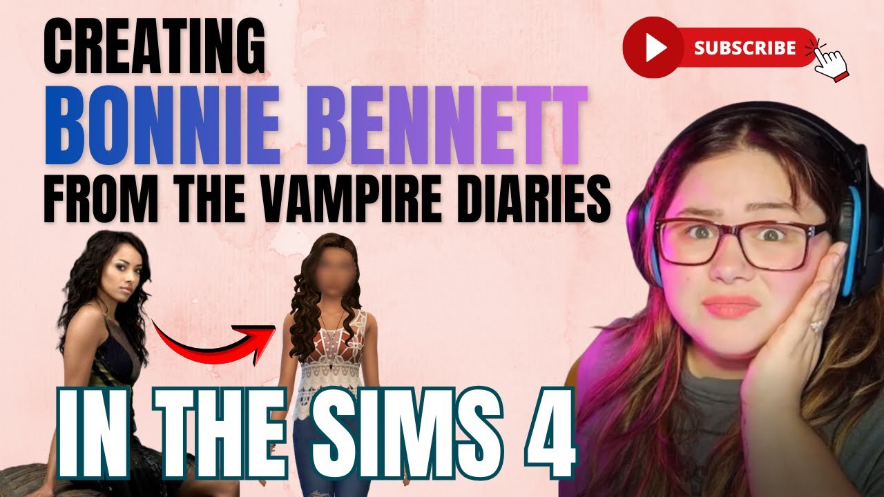 Creating Bonnie Bennett from THE VAMPIRE DIARIES in CAS | The Sims 4