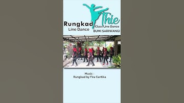 RUNGKAD |Line Dance | by Bambang Satiyawan - Demo By : Thie Class Bumi Sariwangi Line Dance #shorts
