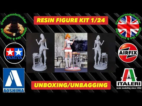 1-24 SEXY FIGURE KIT IN RESIN - UNBOXING -