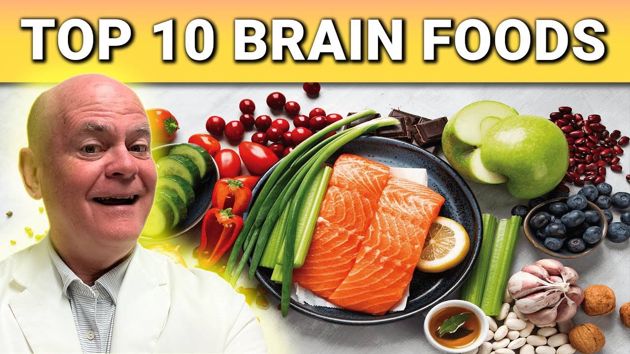 The TOP 10 Brain Foods || Improve Memory & Focus - YouTube
