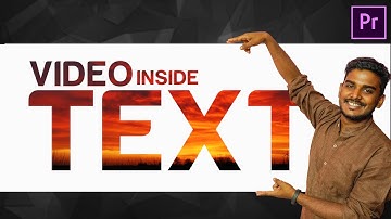 VIDEO inside TEXT Effect in Adobe Premiere Pro CC 2020 Tutorial