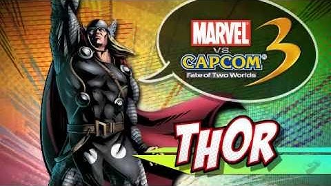 Marvel vs Capcom 3 Thor Trailer