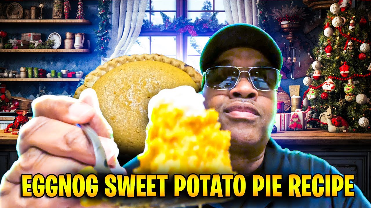 The Ultimate Eggnog Sweet Potato Pie Recipe YouTube