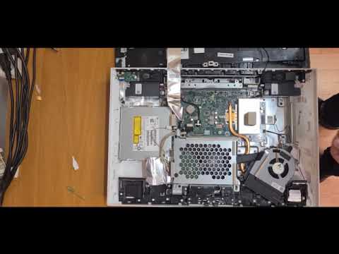 AllInOne HP 205 G4 disassembly & assembly to change RAM, HDD or M2 SSD -  YouTube