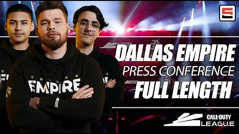 "IW get your s--- together, because it sucks" - Crimsix and Dallas Empire press conference - FULL