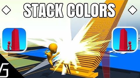 Stack Colors ​​- All Levels Gameplay ( 1-10 ) INSTANT GAMER | all new games
