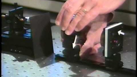 Optics: Polarization in a single mode fiber | MIT Video Demonstrations in Lasers and Optics