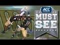 Acc must see moment  wake forests kevin johnson leaps for great interception  accdigitalnetwork