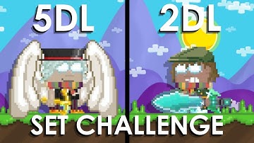 5 DL vs 2 DL SET CHALLENGE (LEGEND SET !!) - Growtopia Türkçe