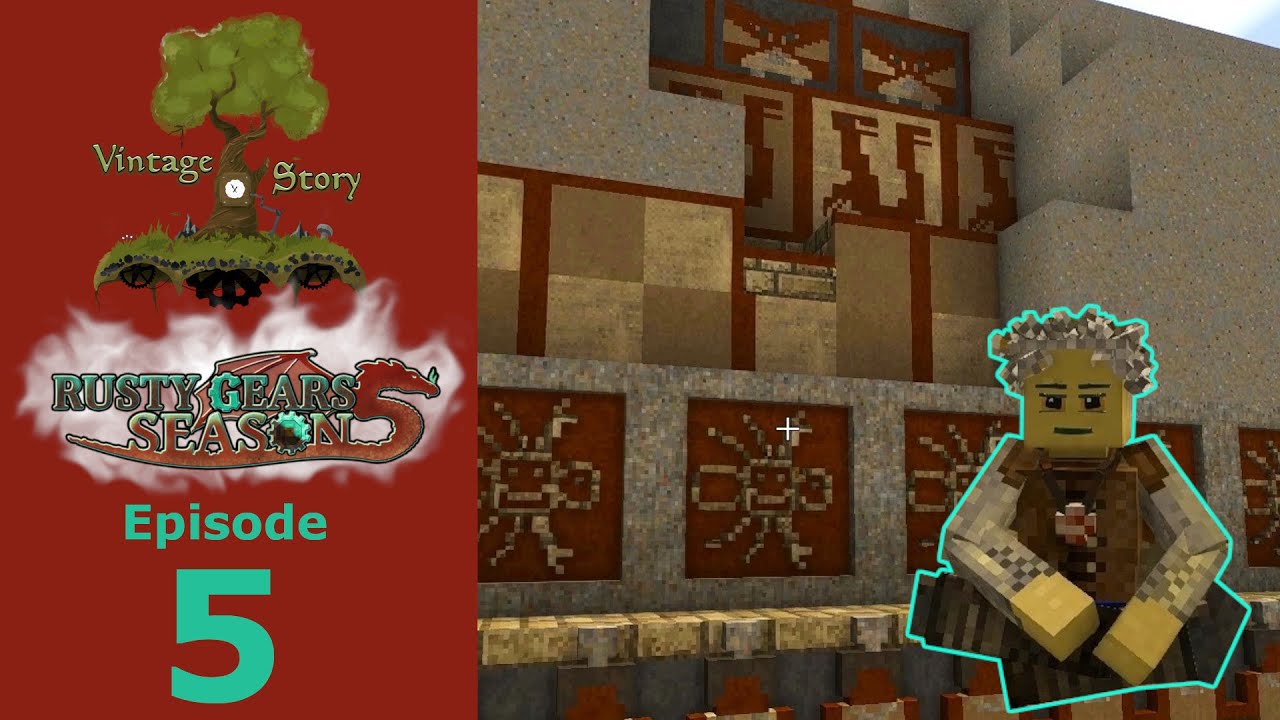 Vintage Story - RustyGears SMP - Ep5 - First Ruin Raid of Season 5