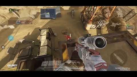 CoD Mobile Trickshot double no scope 360 Rust
