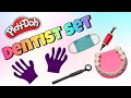 Play Doh Video Dentist Play Doh Toy Set. DIY How To Make Dentist Toy Set Creative Fun Learning