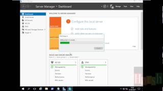 Installation of Hyper V Role in window server 2016