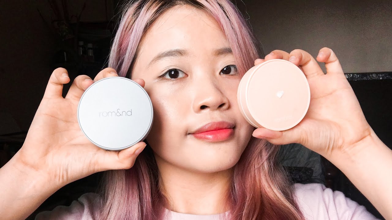 Maskproof? 🧐 ROM&ND ZERO CUSHION vs ROM&ND BETTER THAN MATTE CUSHION REVIEW YouTube