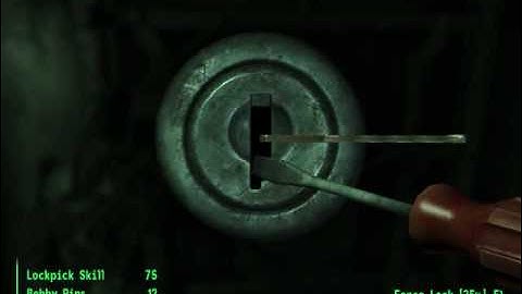 Fallout 3 Lockpicking tutorial