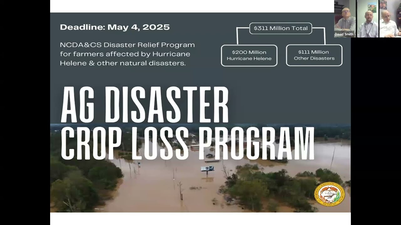 2025 Ag Disaster Crop Loss Program