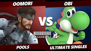 Kagaribi 12 - Oomori (Snake) Vs. Obi (Yoshi) Smash Ultimate - SSBU