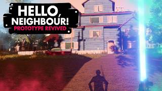 Hello Neighbor Prototype Revived | All Easter Eggs And Secrets!