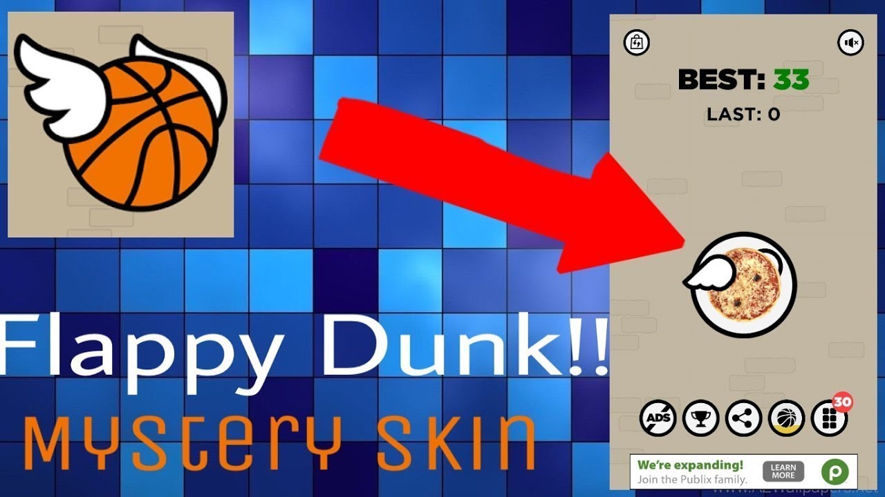 COMMENT AVOIR LES BALLES SECRÈTE ? / Flappy dunk [FR] - YouTube