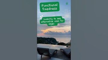 The Functional Fixedness Bias: Why We Can