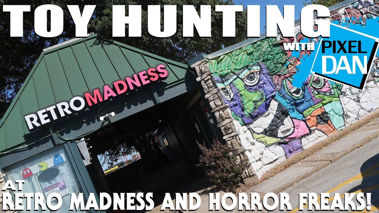 Horror Freaks & Retro Madness | TOY HUNTING with Pixel Dan in Texas